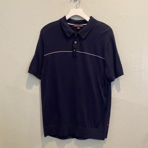 Men’s Michael Kors knit collared shirt